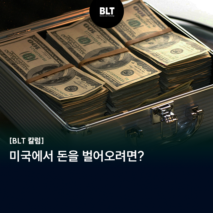 [엄정한 변리사] 미국에서 돈을 벌어오려면?