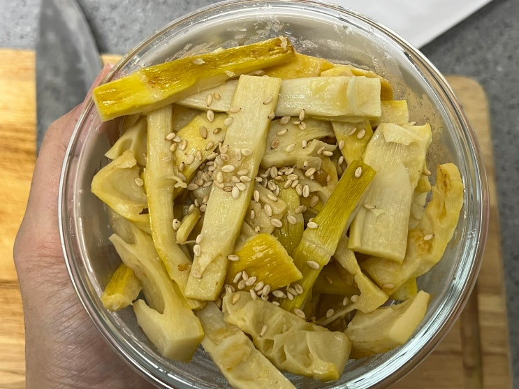  이게 맞나 싶은 죽순 볶음