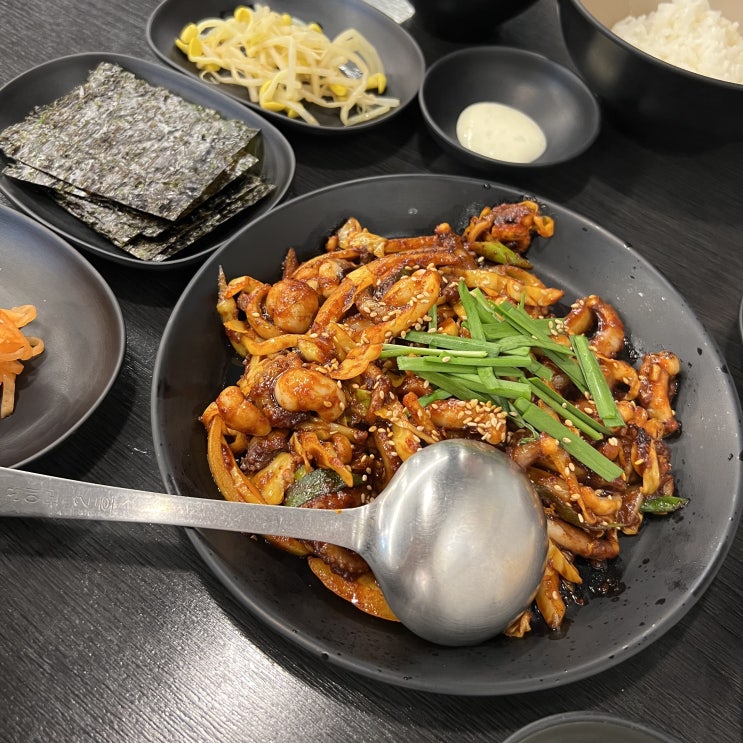  [울산 남구청] 국자식당 구청직원들도 웨이팅하는 직화낙지볶음 맛집