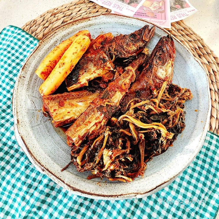  밥도둑 코다리시래기찜 만들기 코다리 손질법