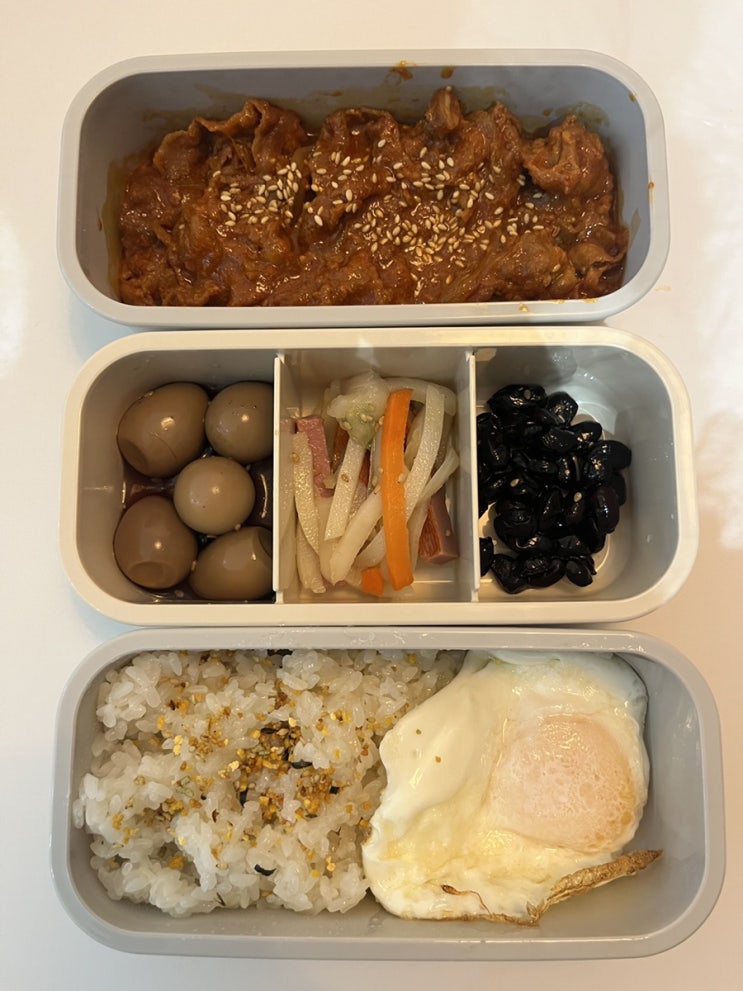  250218 오늘의 남편 도시락 : 제육볶음