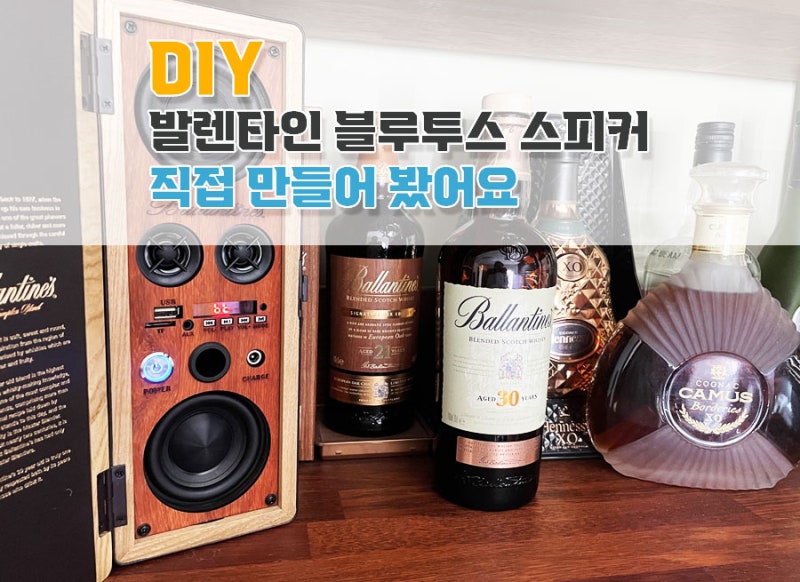 DIY 발렌타인 블루투스 스피커 만들기
