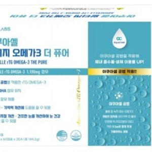 <수약국>창원 마산 바이오랩스 아쿠아셀 알티지 오메가-3 더 퓨어 가격 판매 약국