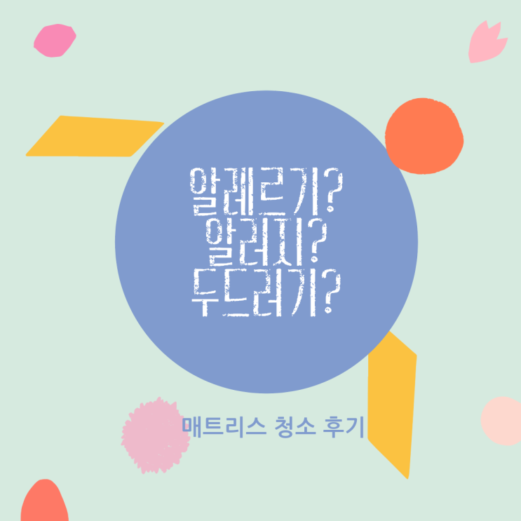 피부질환일지 - 알레르기냐 알러지냐 두드러기냐 / 매트리스 청소까지 해본 후기 피부질환일지 - 알레르기냐 알러지냐 두드러기냐 / 매트리스 청소까지 해본 후기
