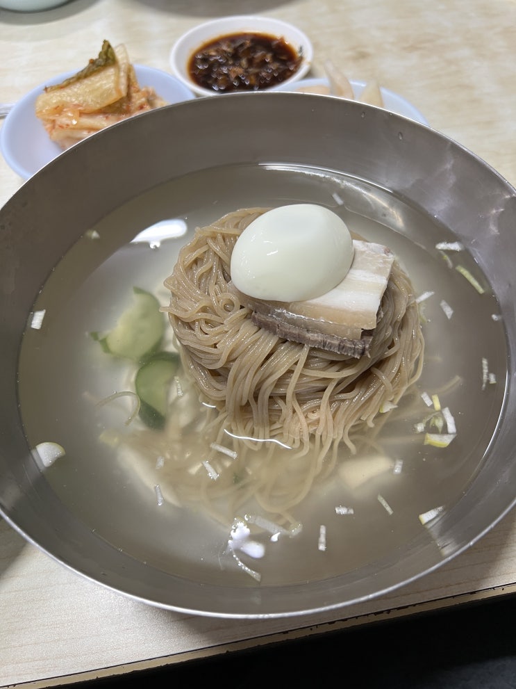  장충동 • 깔꼼한 평양냉면 맛집, 평양면옥