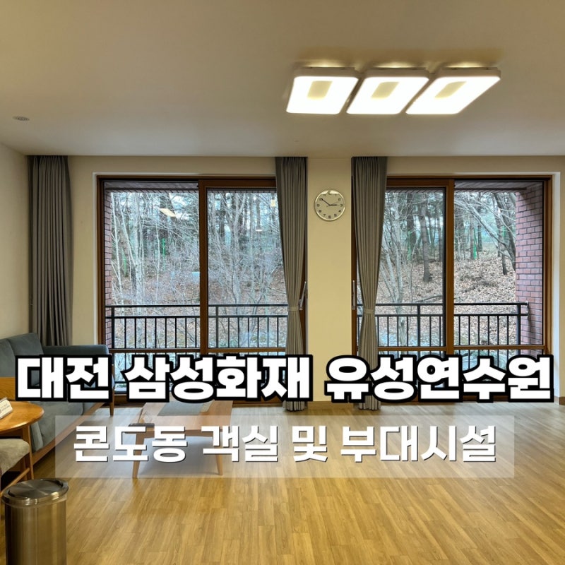 대전 삼성화재 유성연수원 갈때마다 만족하는 콘도 이용 후기