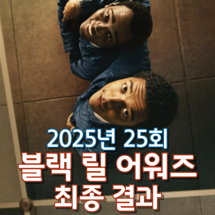  2025년 25회 블랙 릴 어워즈 최종 결과