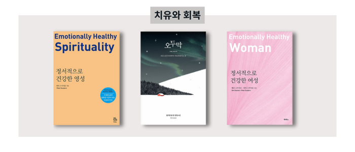  2025년 회복리딩 독서모임 선정 도서