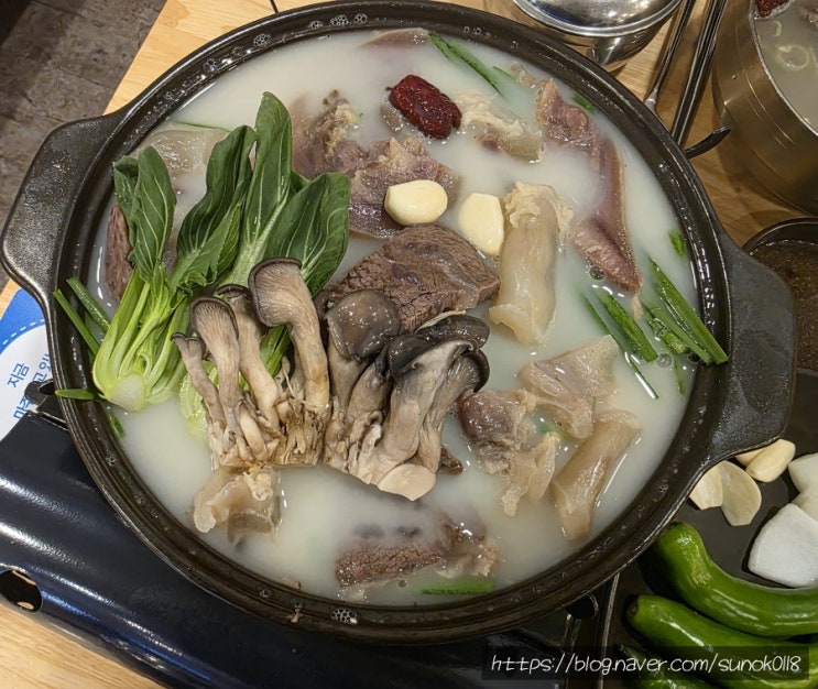  일산24시식당 이도옥설렁탕 킨텍스 대화역 맛집