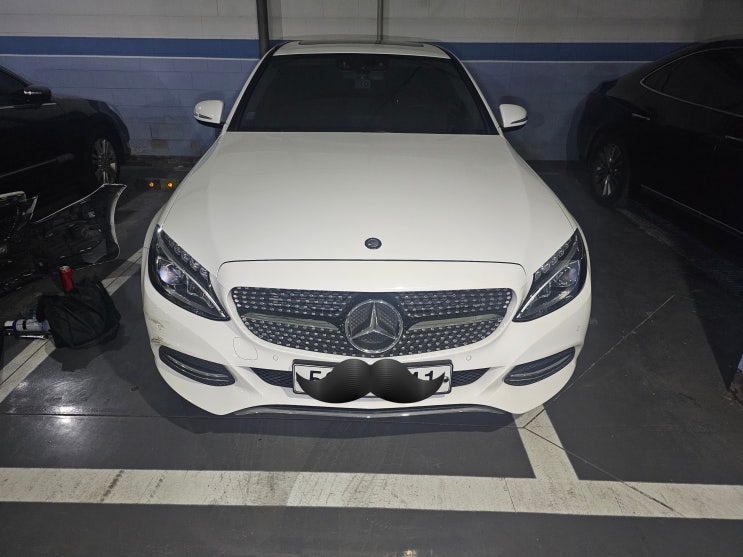 W205 AMG 범퍼 교체 W205 AMG 범퍼 교체