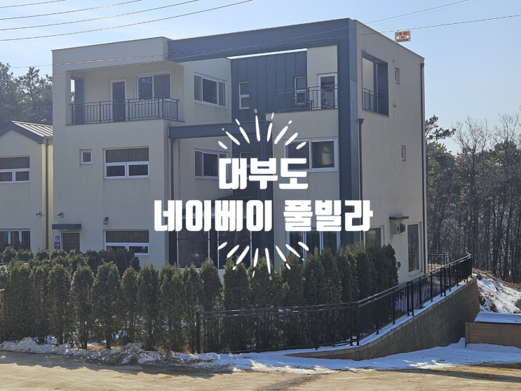  대부도 네이베이 풀빌라 독채 스퀘어 장단점