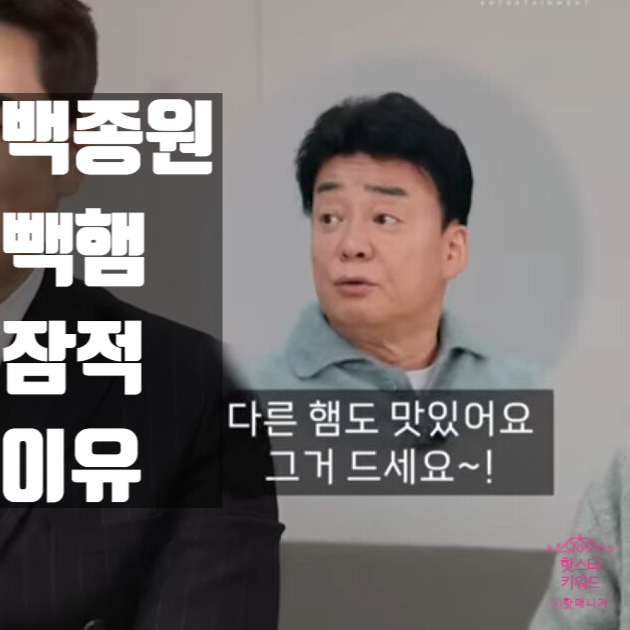  빽햄 결국 판매 중단! 백종원 유튜브 3주째 잠적! 그 이유 찾았다!