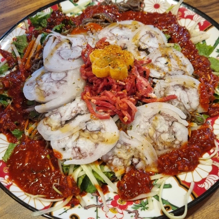  야당역 맛집 추천 한치모밀 짱맛 모밀모밀