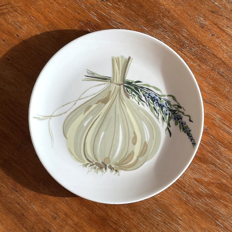  아라비아핀란드 갈릭 접식Garlic Plate by Gunvor Olin-Grönqvist 