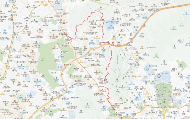  북한산 자락길~인왕산 둘레길