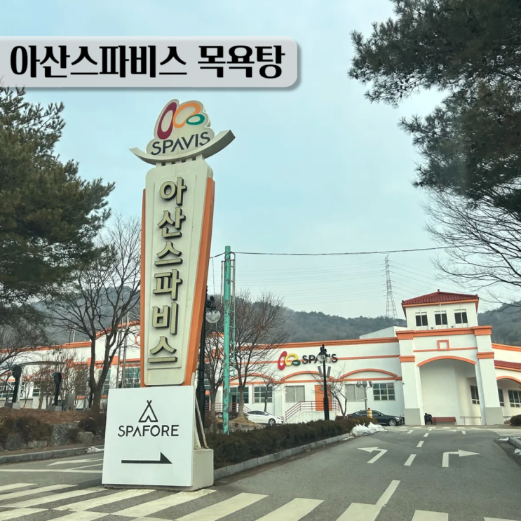  아산스파비스 온천 목욕탕만 이용한 후기
