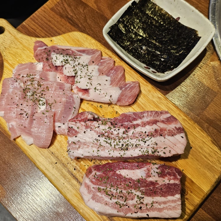  더바른식당 구서본점, 구서역 고기집 회식장소 여기!