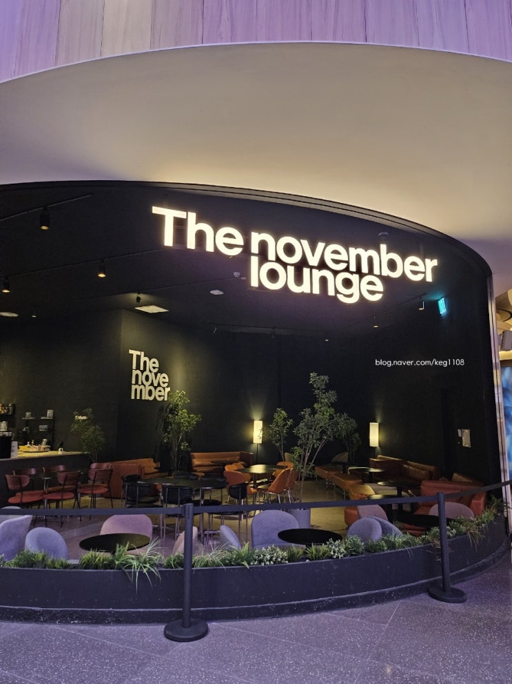  [카페] 인천 영종도 인스파이어 더 노벰버 라운지 The november lounge 아기랑 내돈내산