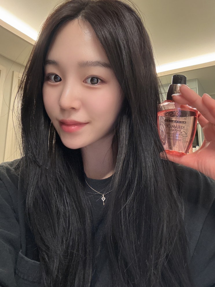  케라시스 단백질 헤어 오일로 부드러운 머릿결 만들기 헤어 에센스 추천!