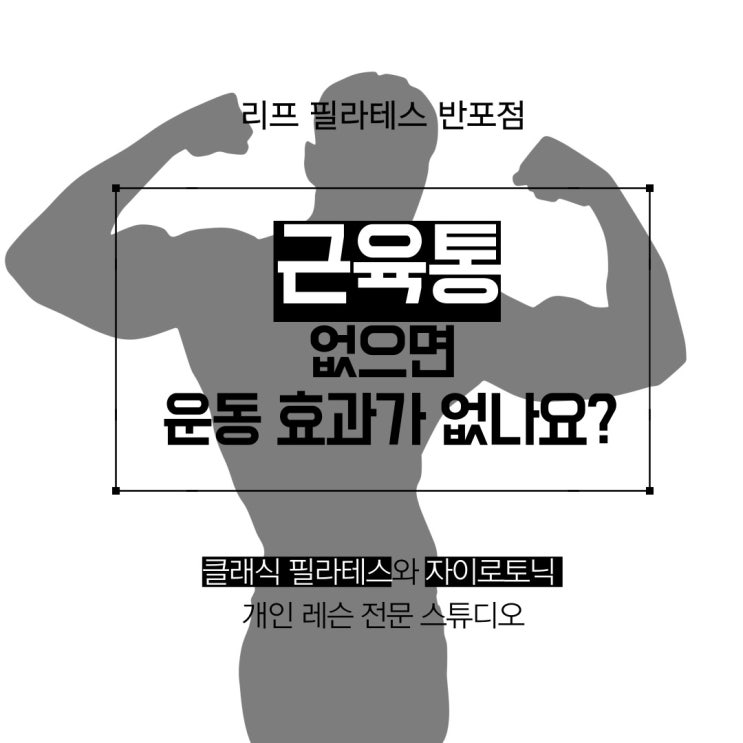  [반포 자이로토닉] 운동했는데 근육통이 없어요/리프 필라테스 반포
