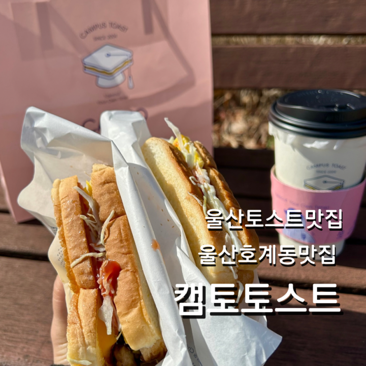 울산 호계 맛집 캠토토스트 가성비 메뉴 포장