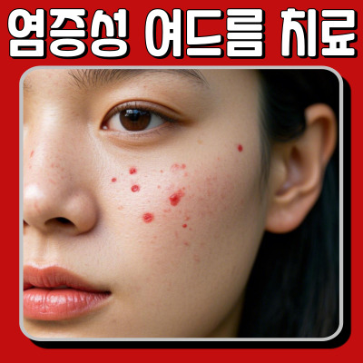 여드름 완전 정복! 염증성 여드름 원인과 피부과 치료법