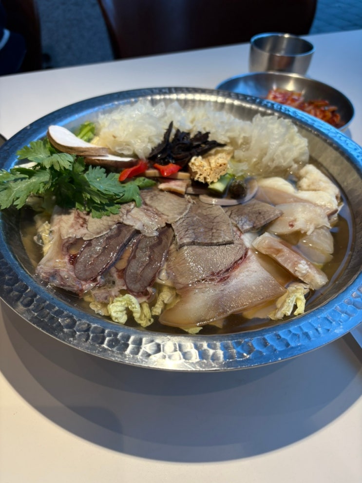  성수동 한식 맛집 원기옥 성수낙낙점 2인보양전골 세트 후기