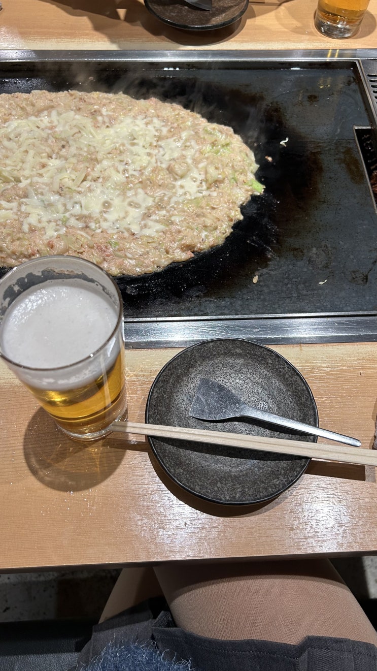  도쿄 아사쿠사 몬자야끼 맛집? 몬쟈 젠야 비추천 후기
