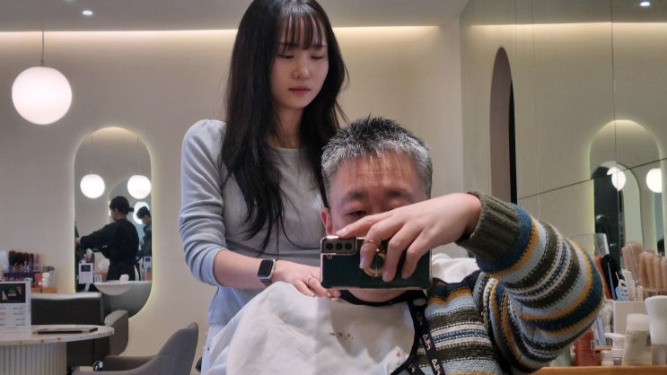  대치동 미용실 "무이 한티점"에서 수지 디자이너의 페이드컷으로 스타일 변신 성공!