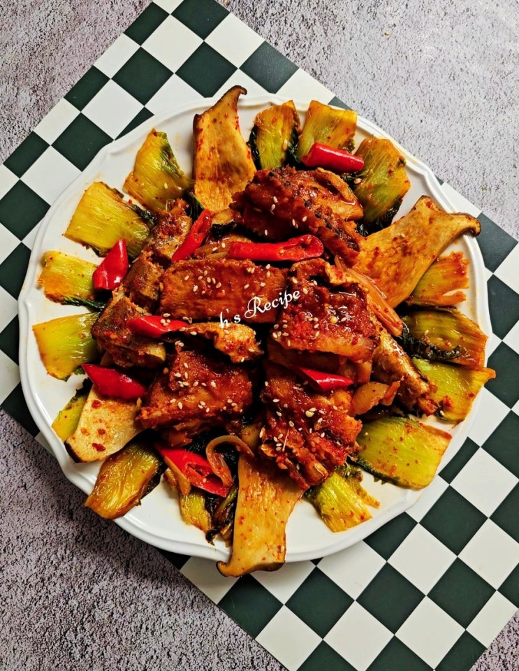 밥도둑 명태조림 레시피 코다리조림 찜 만드는법 양념 봄동버섯조림 밥도둑 명태조림 레시피 코다리조림 찜 만드는법 양념 봄동버섯조림