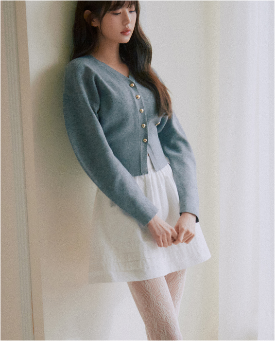 아이브 장원영 착용 - 로라로라 여성용 볼륨 슬리브 가디건 후기 아이브 장원영 착용 - 로라로라 여성용 볼륨 슬리브 가디건 후기