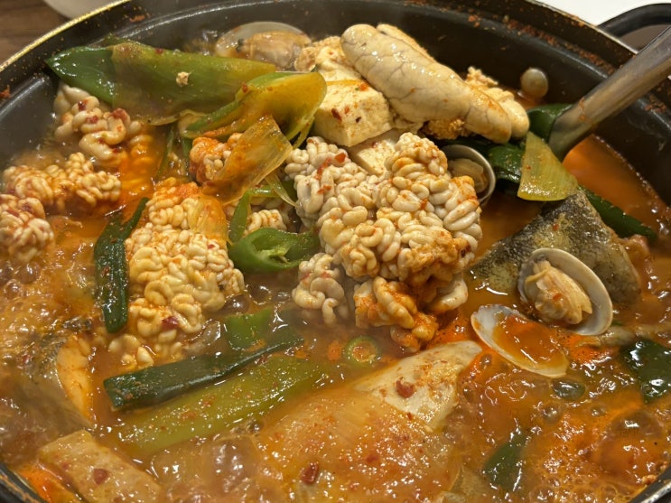  오산 데이트 동태탕 유린기 한식 맛집 다미식 방문 후기