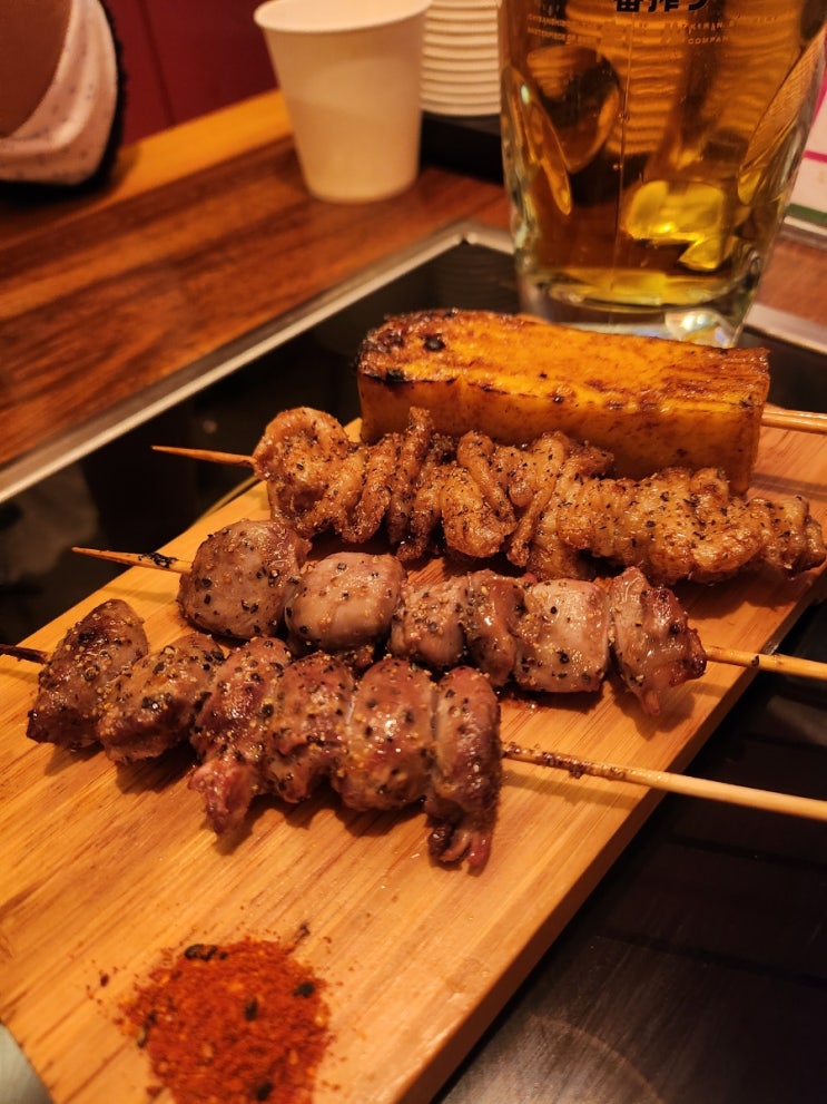 연남동 야키토리  이자카야 추천 조용한 분위기 속에서 즐기는 꼬치, 하이볼 맛집 고꼬연남
