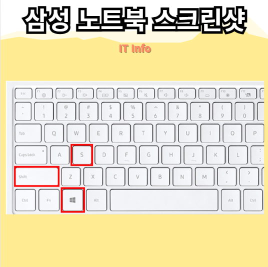 삼성 노트북 스크린샷 단축키 및 화면 캡쳐 방법 5가지