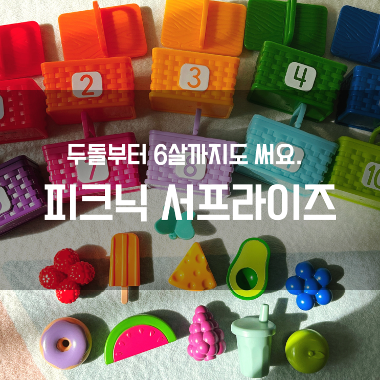  색인지 장난감, 숫자인지 장난감 /  러닝리소스 피크닉