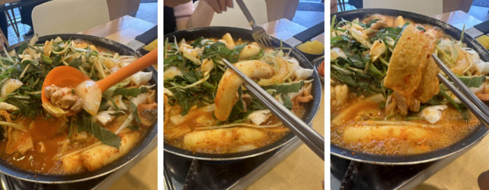  천안 이색 즉석떡볶이 팔팔닭떡볶이