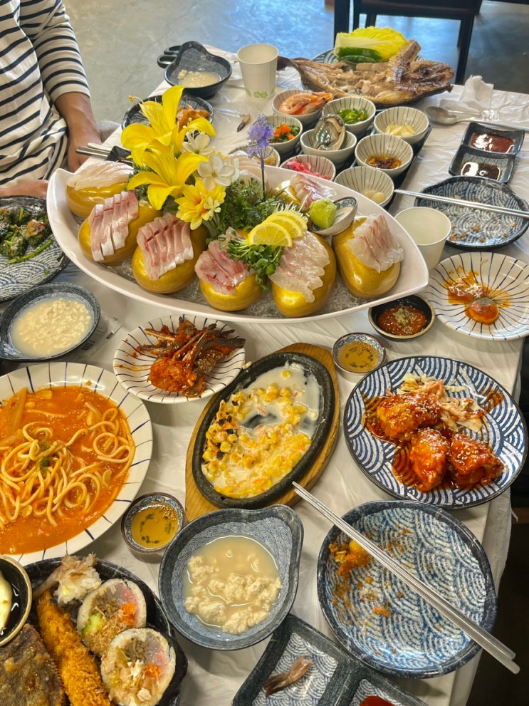  강릉 경포대 맛집, 스끼다시 천국 피쉬맨대게횟집 경포대본점