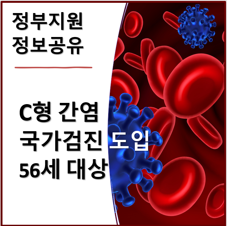  C형간염 국가건강검진 도입: 2025년부터 56세 대상 항체검사 실시!