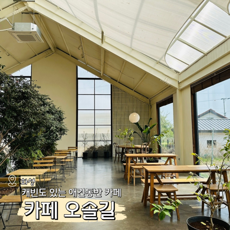  제부도 애견동반 카페 추천 캐빈도 있는 화성 오솔길