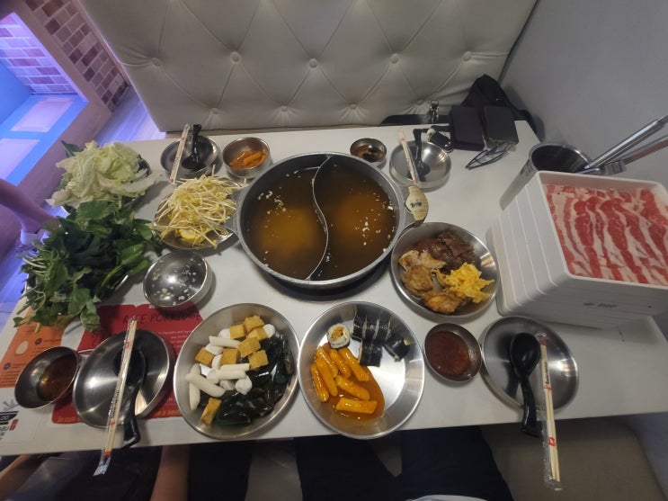  필리핀 마닐라 말라떼 한식 무한리필 샤브 맛집 샤브칸 방문 솔직 후 기