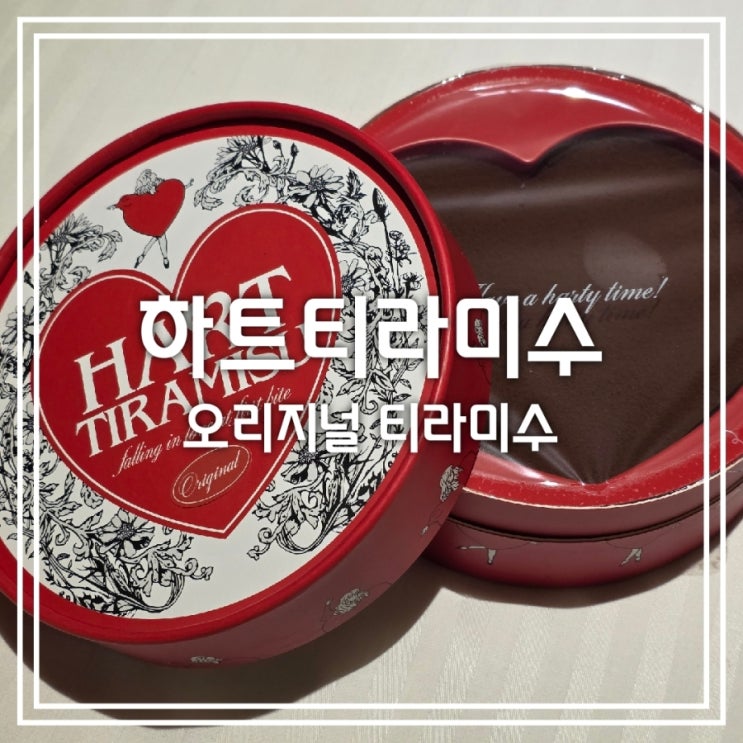 하트티라미수 더현대 대구 || 밸런타인데이 초콜릿 디저트 선물 하트티라미수 더현대 대구 || 밸런타인데이 초콜릿 디저트 선물