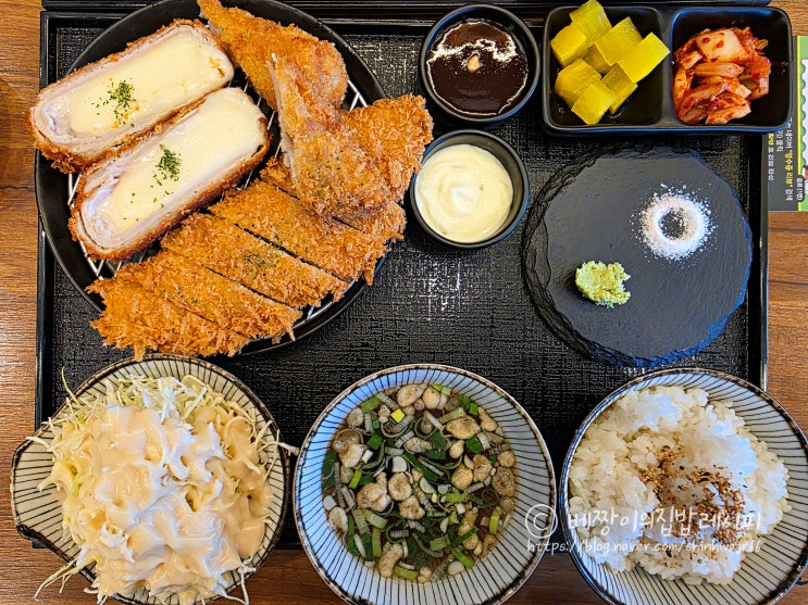 부산 동래역맛집 식어도 바삭한 돈까스가 일품인 하루엔소쿠