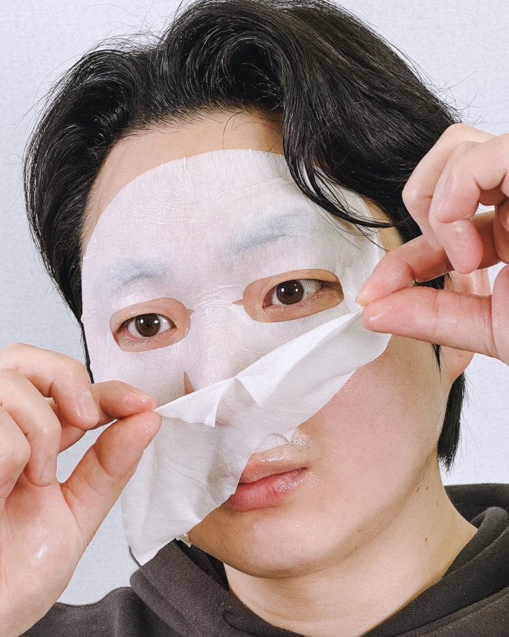  급속진정 피부관리! 허범철 고수분 마스크팩 1일1팩 후기