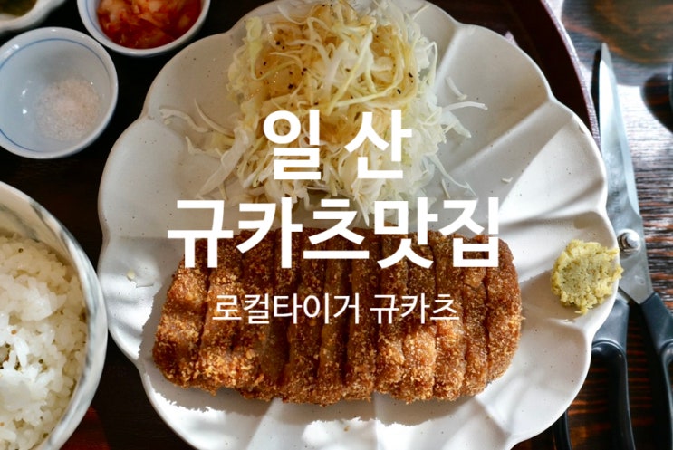  일산 규카츠 맛집 촉촉함의 끝판왕 로컬타이거 규카츠