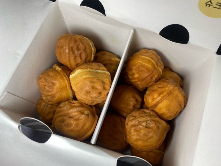  부산호두과자 호두당 부산중앙점 앙버터 슈크림