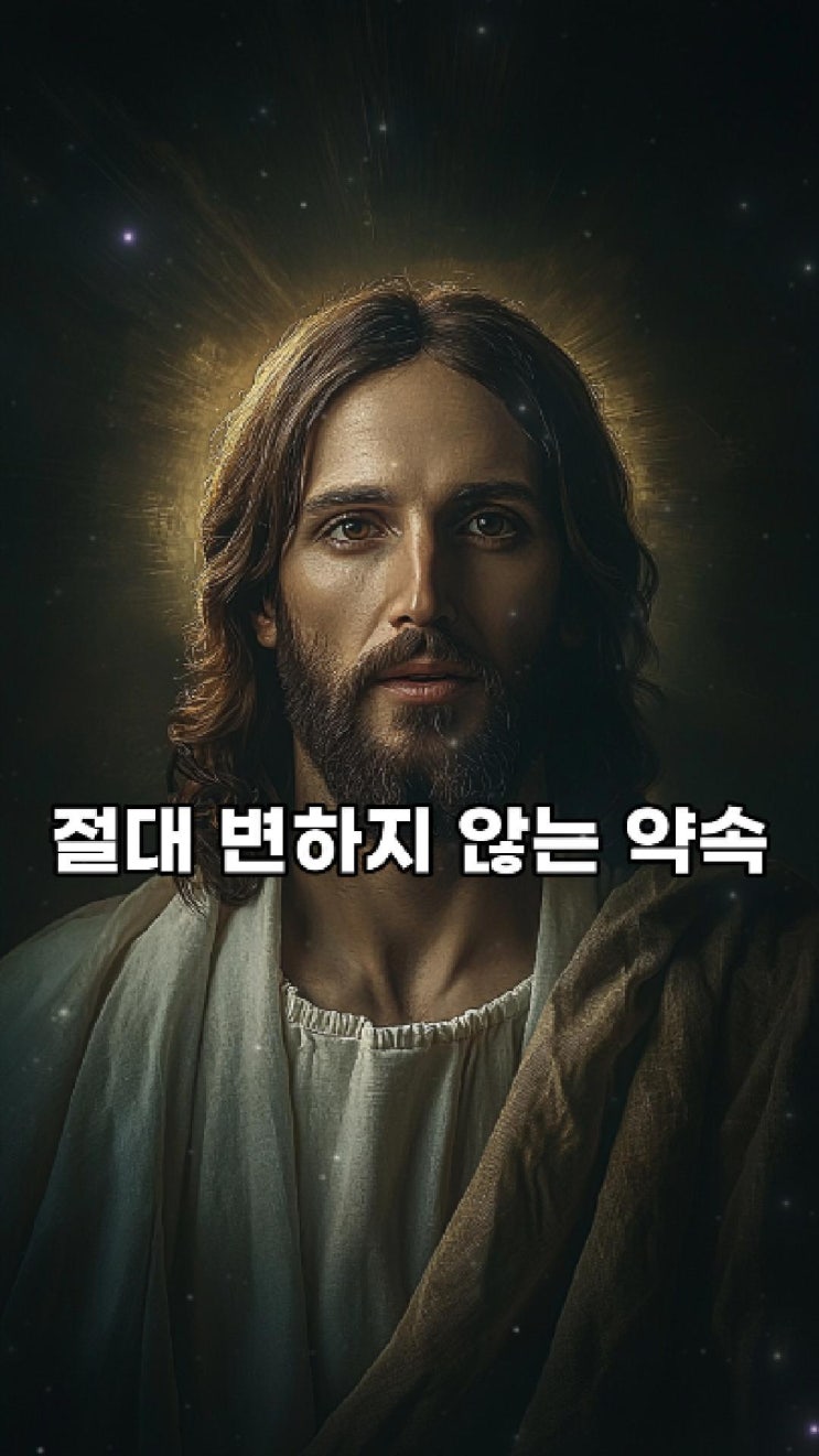  절대 변하지 않는 약속  영원한 사랑의 메시지️예수님 마음