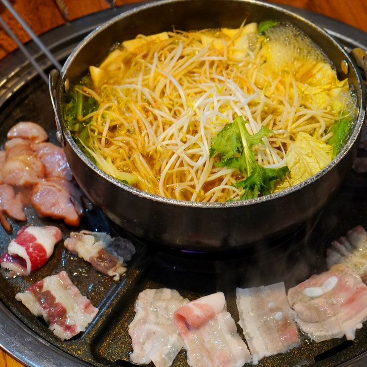  송파 잠실 샤브샤브 맛집, 방이동 먹자골목 퀸즈가든 무한리필 좋아