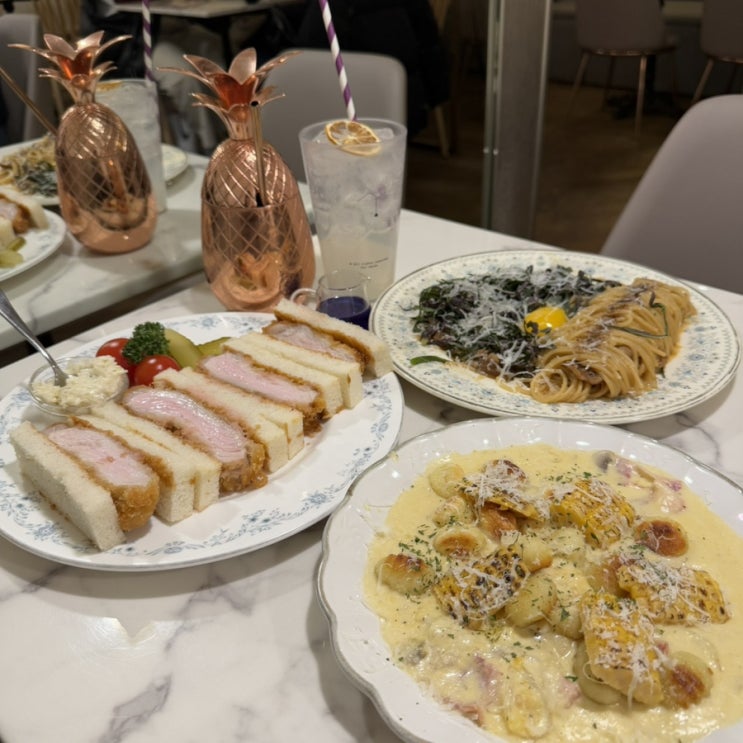 [압구정 맛집] 데이트코스 추천 파스타 맛집 <을지다락 압구정도산공원> 재방문의사 100%