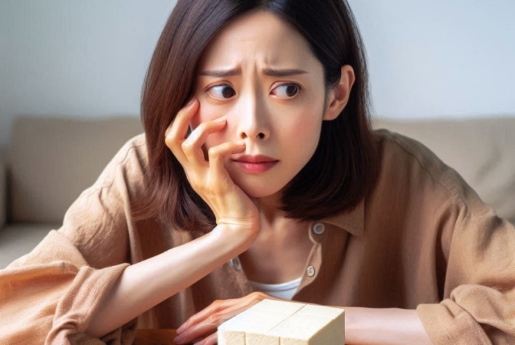  일하다 추락 사고 아품을 뒤로  두부 혈당지수 낮추고 포만감 식이섬유 풍부 건강식품