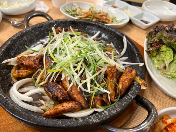  천안 놀이방있는식당 쌍용동 계룡숯불닭갈비앤닭보쌈